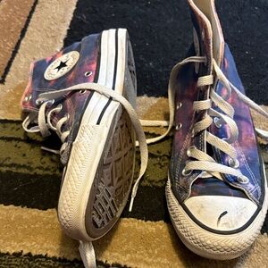 Converse Woman’s High-Top Sneakers - Purple and Pink